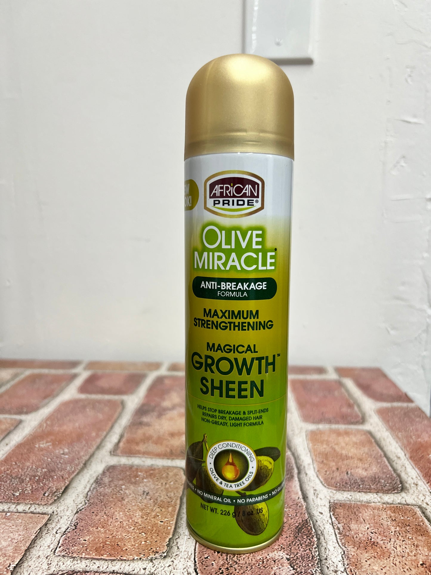 A/P OLIVE Miracle Sheen Spray