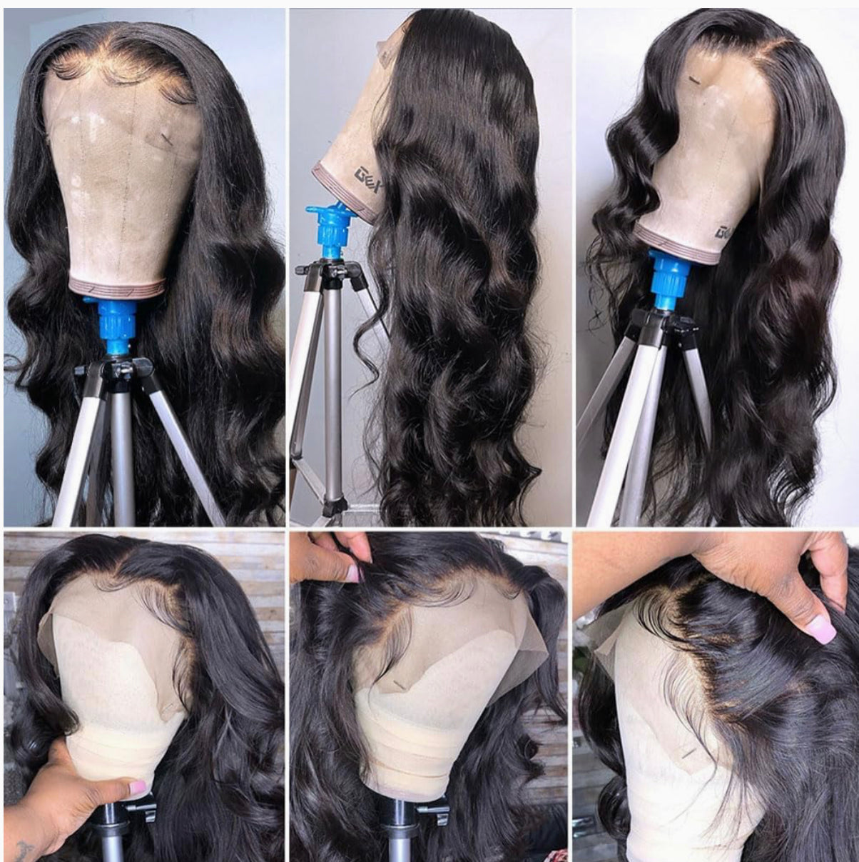 13x6 180 Density HD Lace Front Wigs Human Hair Lace Front Wig Human Hair Body Wave Human Hair Wigs