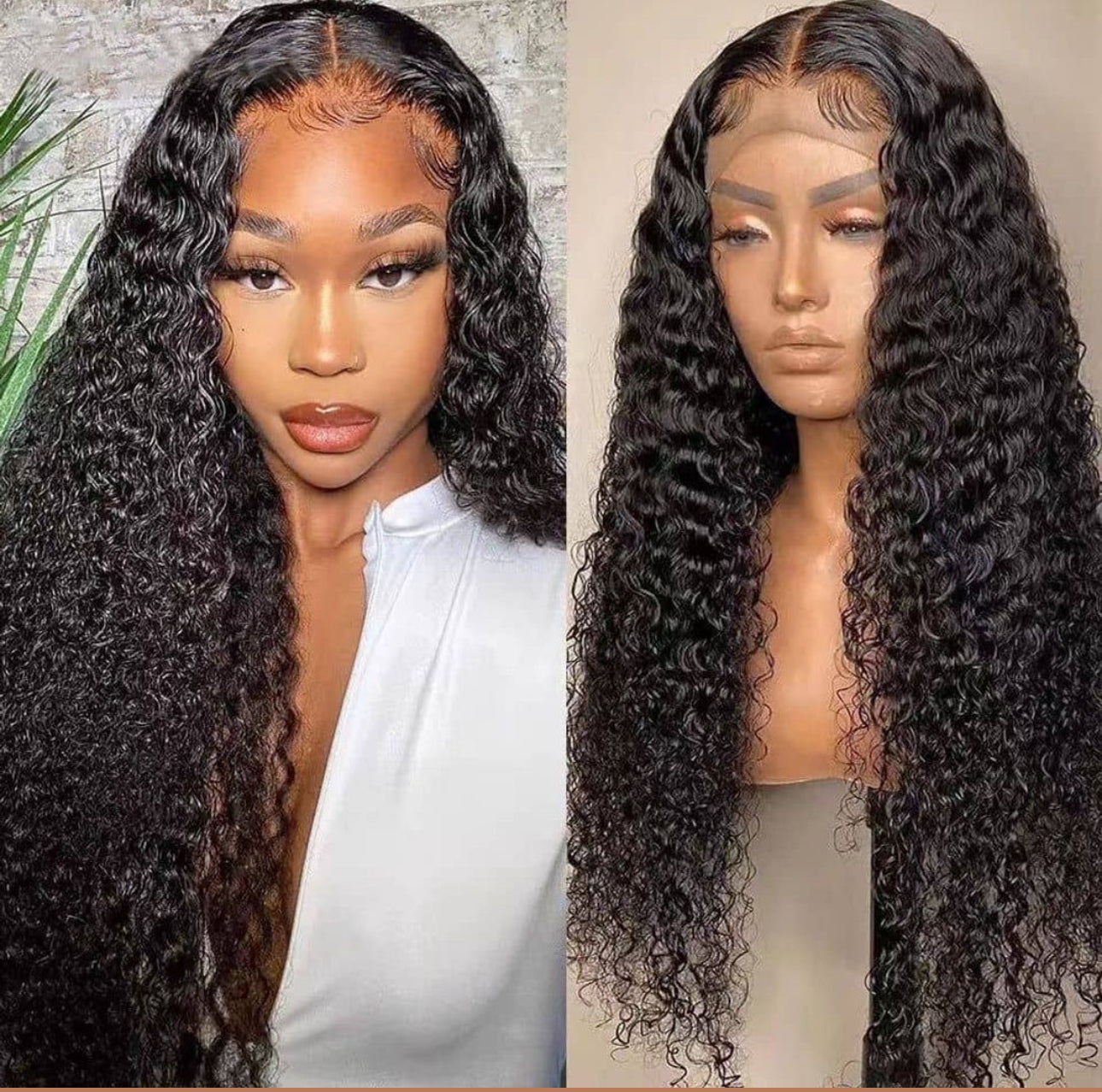 360 Deep Curly Wigs