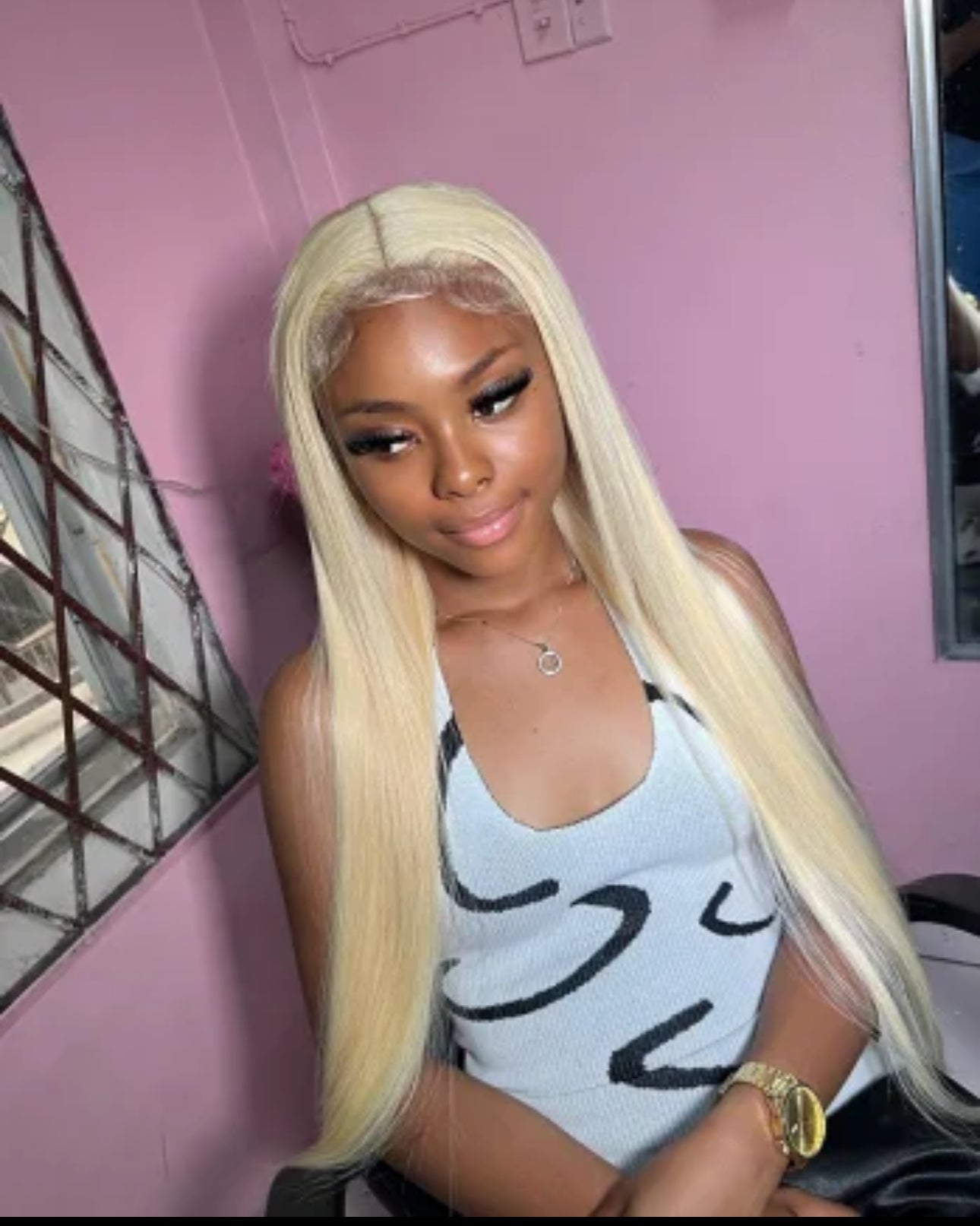 13*4 Straight Blonde Wigs (180 Density)